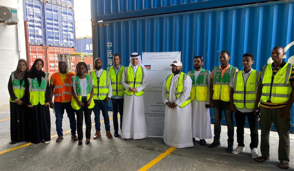 Qatar Donates Sports Equipment Used in FIFA World Cup Qatar 2022 to Kenya